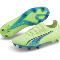 Puma Ultra Ultimate FG AG voetbalschoenen heren fizzy light parisian night glimmer blue