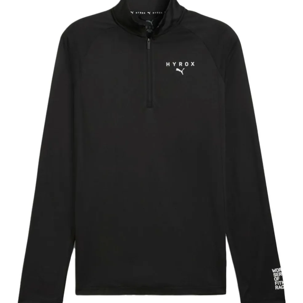 Puma x HYROX LS shirt heren puma black