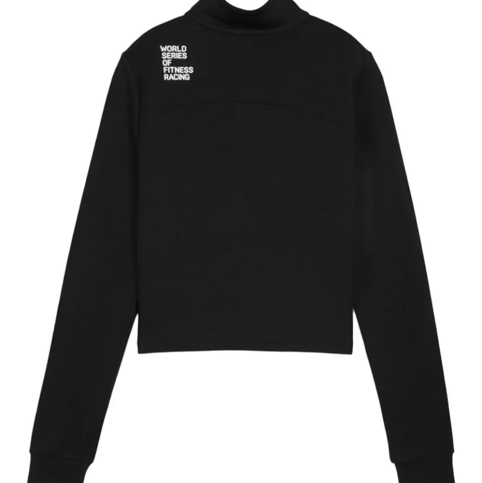 Puma x HYROX RUN CLOUDSPUN shirt dames puma black