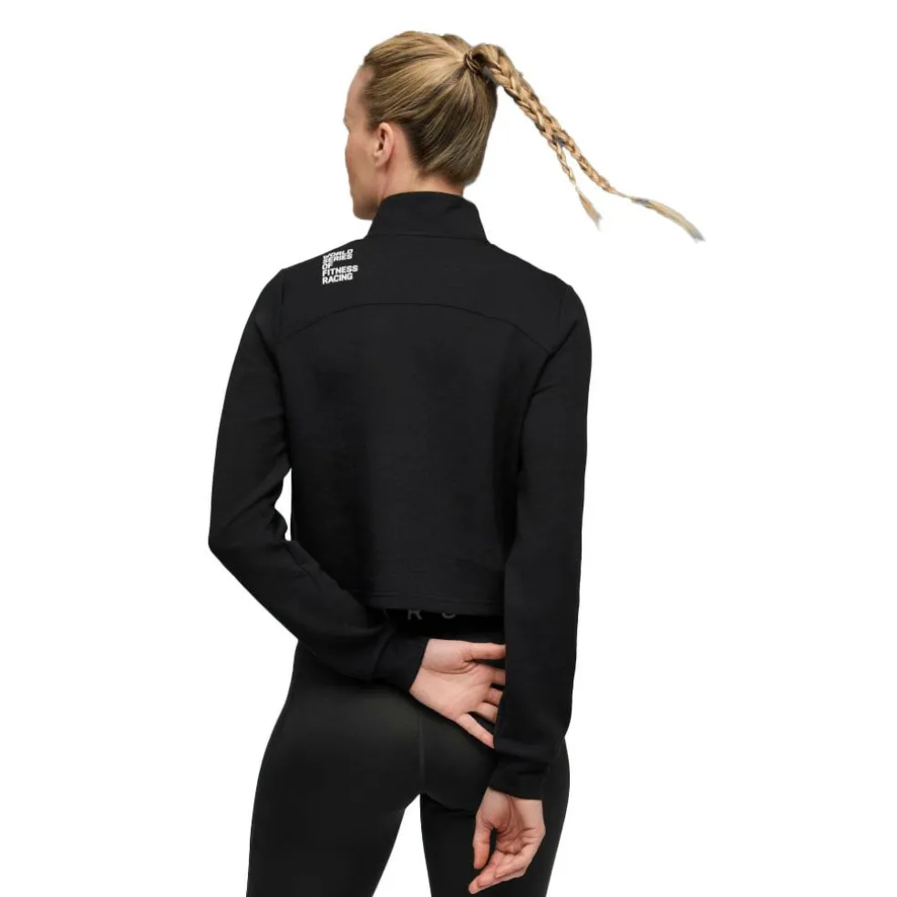 Puma x HYROX RUN CLOUDSPUN shirt dames puma black