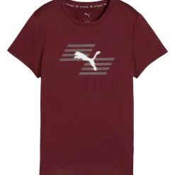 Puma x HYROX shirt dames ruby shimmer