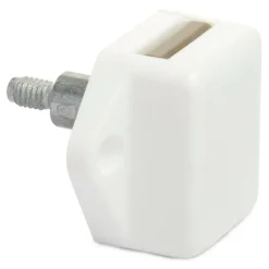 Pushlock Binnenslot en schootplaatje mini wit