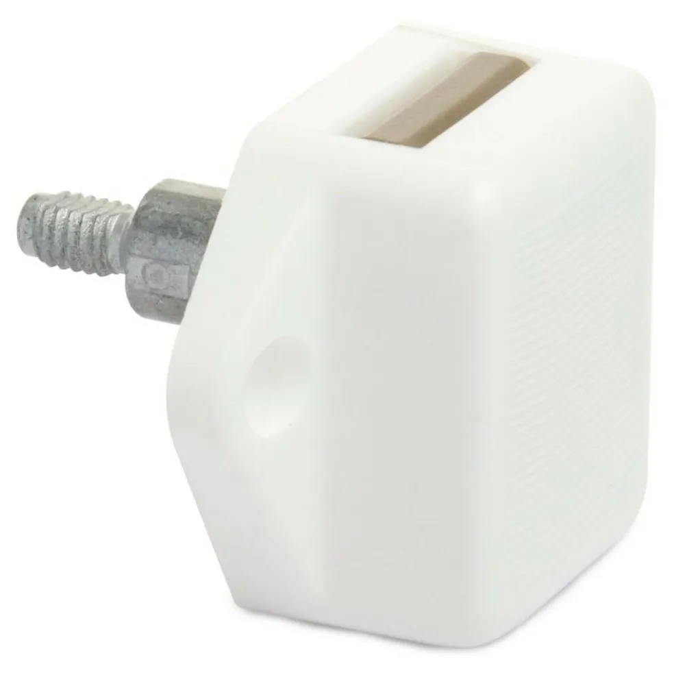 Pushlock Binnenslot en schootplaatje mini wit