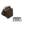 Pushlock Binnenslot en schootplaatje mini bruin