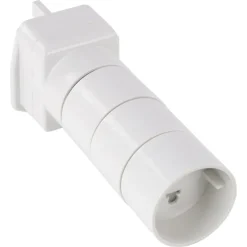 Q-Link Reisstekkerset 4-voudig wit