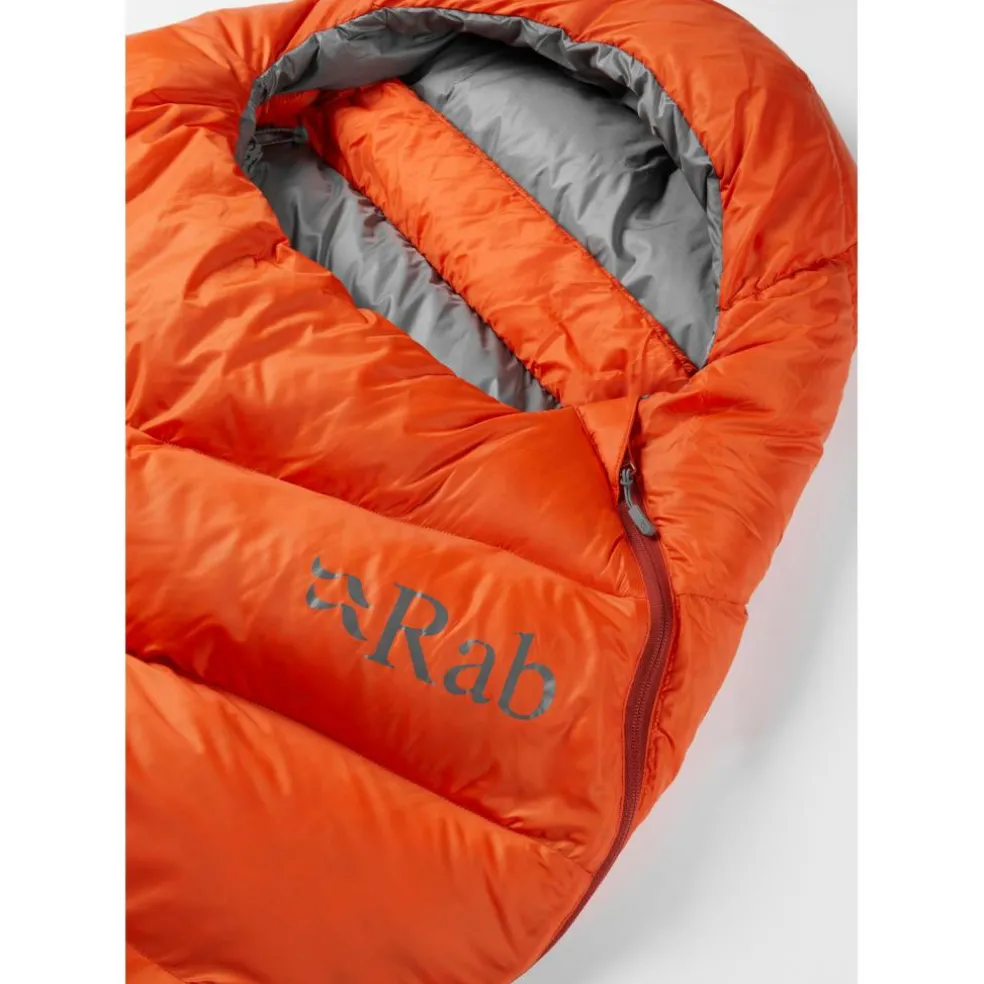 Rab Alpine 200 mummy slaapzak firecracker