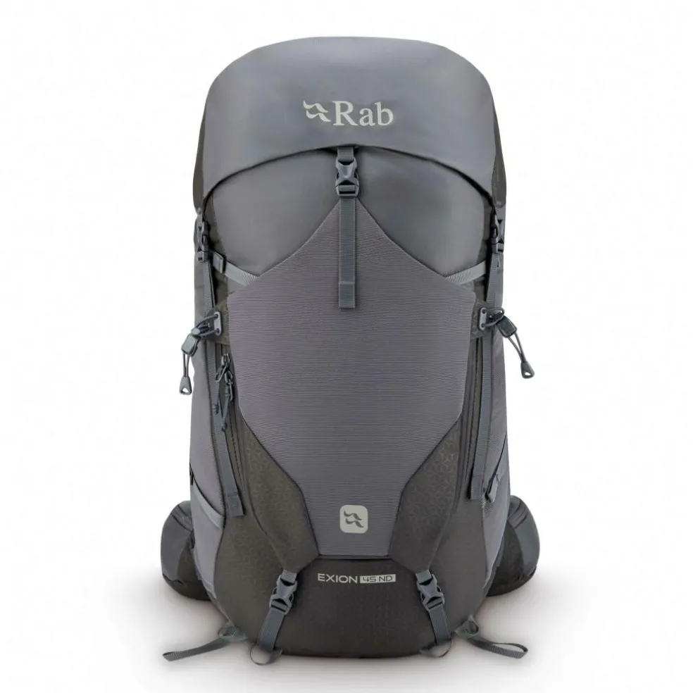 Rab Exion ND backpack 45 liter dames anthracite graphene