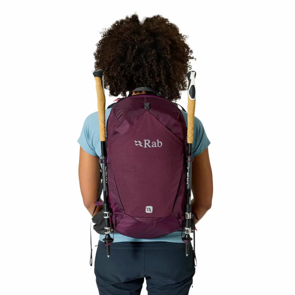 Rab Protium ND rugzak 25 liter dames mulberry