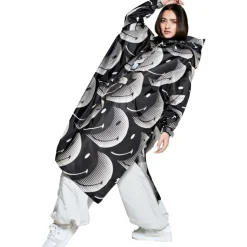 Rainkiss Half moon X Smiley regenponcho multicolour