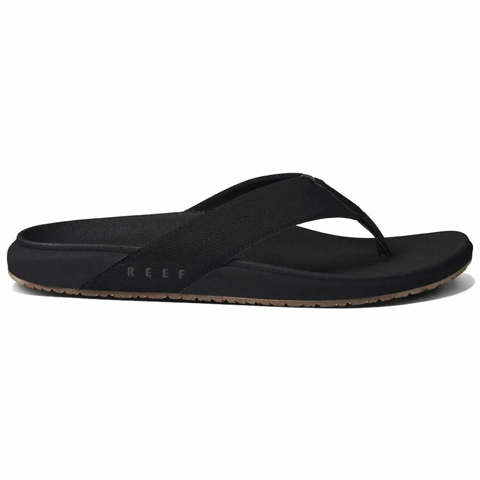 Reef The Raglan slippers heren black gum