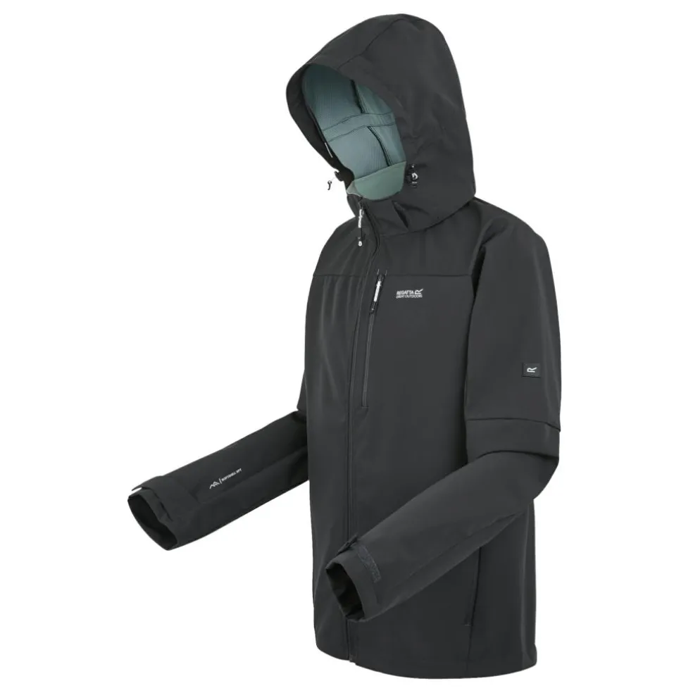 Regatta Arana softshell jas heren ash black