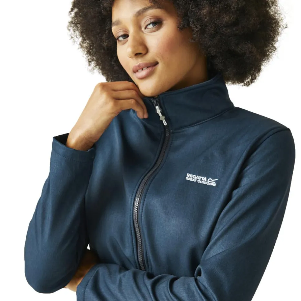 Regatta Connie V softshell jas dames navy marl