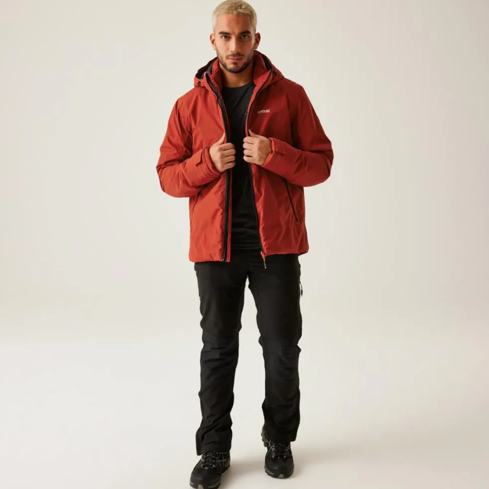 Regatta Frelton outdoor jack heren red ochre