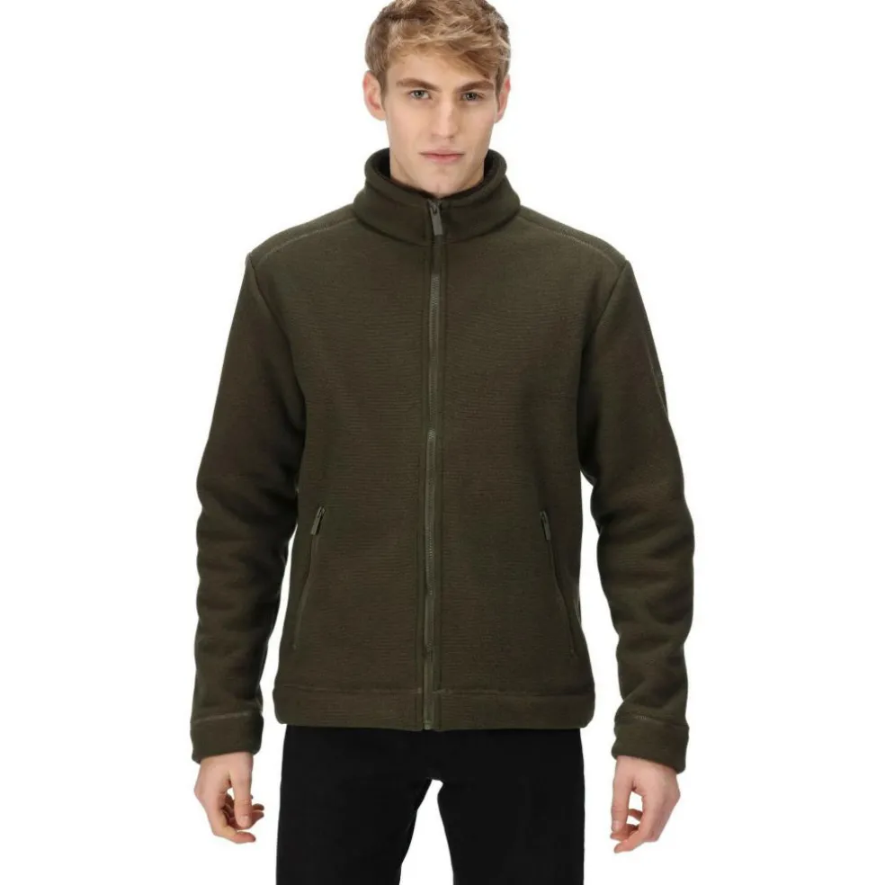 Regatta Garrian II fleece vest heren dark khaki