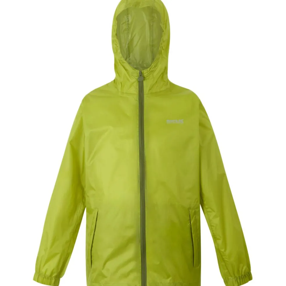 Regatta Pack It regenjas junior grenoble green