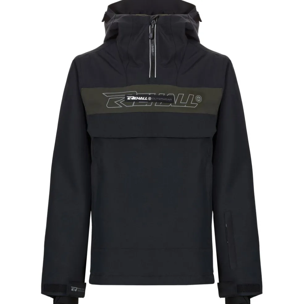 Rehall DENNIZ anorak winterjas junior black
