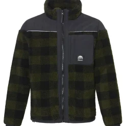 Rehall RITCHALL-R fleece vest heren olive check