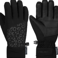 Reusch Beatrix R-TEX XT handschoenen junior black black  leopard