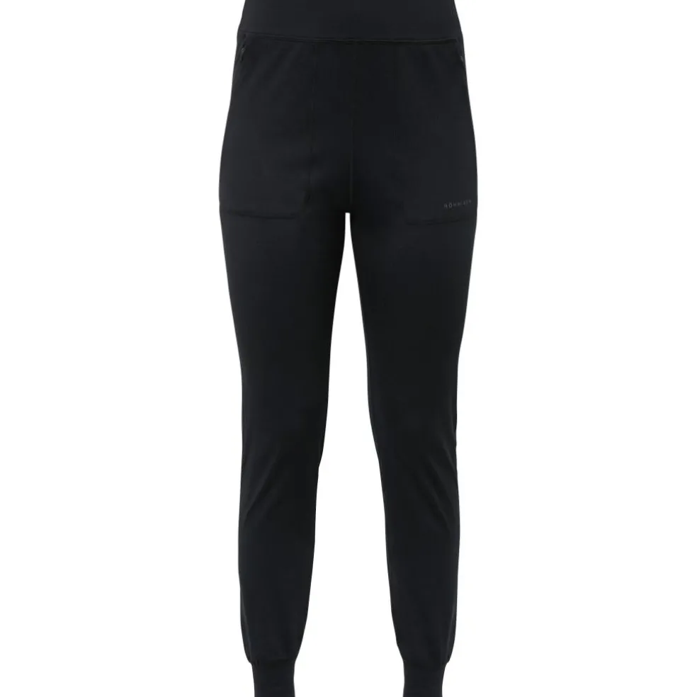 Röhnisch Soft Jersey trainingsbroek black