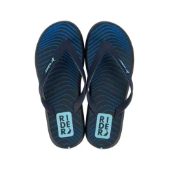 Rider R1 Style Kids slippers junior black blue
