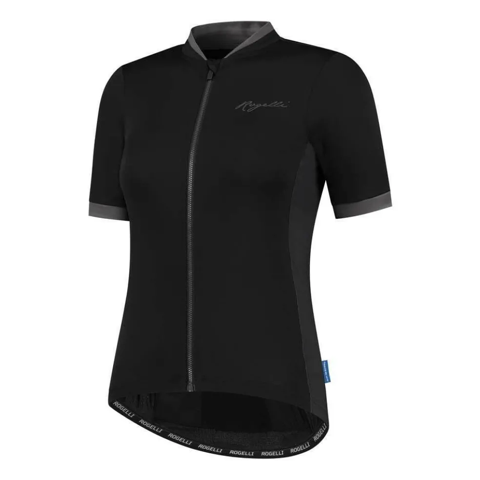 Rogelli Essential fietsshirt dames zwart