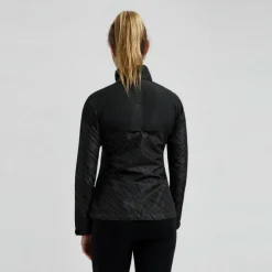 Rogelli Essential Hi Vis hardloopjack dames zwart  reflection