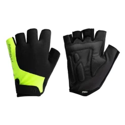 Rogelli Essentials fietshandschoenen heren zwart fluor  geel