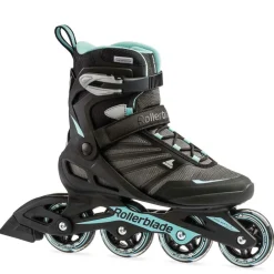 Rollerblade Zetrablade W inline skates dames black light blue