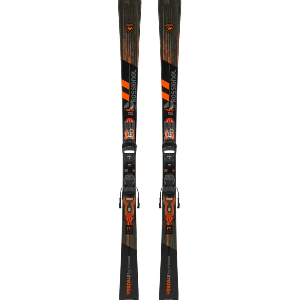 Rossignol Forza 40D V-CA 24 - 25 ski's met Xpress 11 binding
