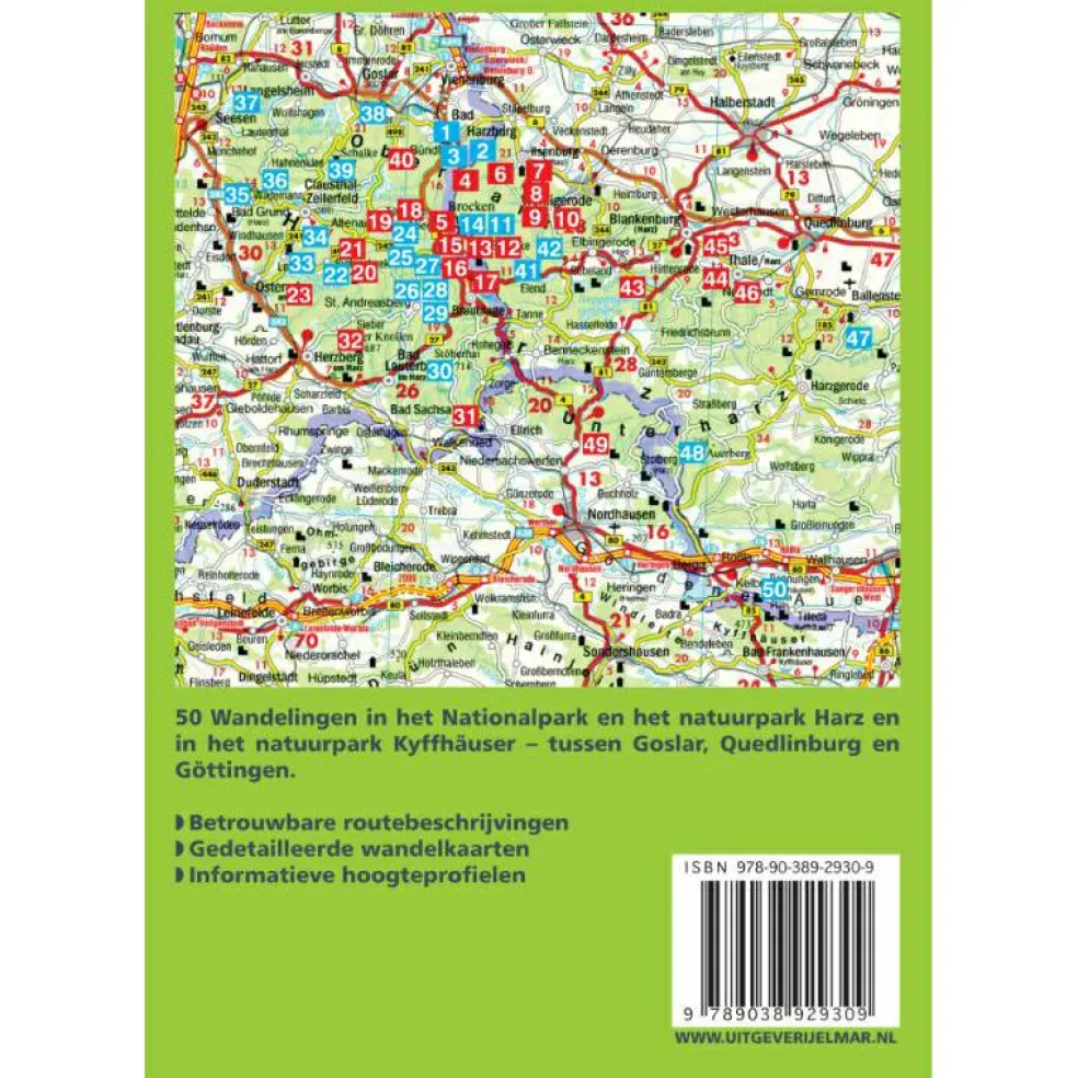 Rother Harz wandelgids