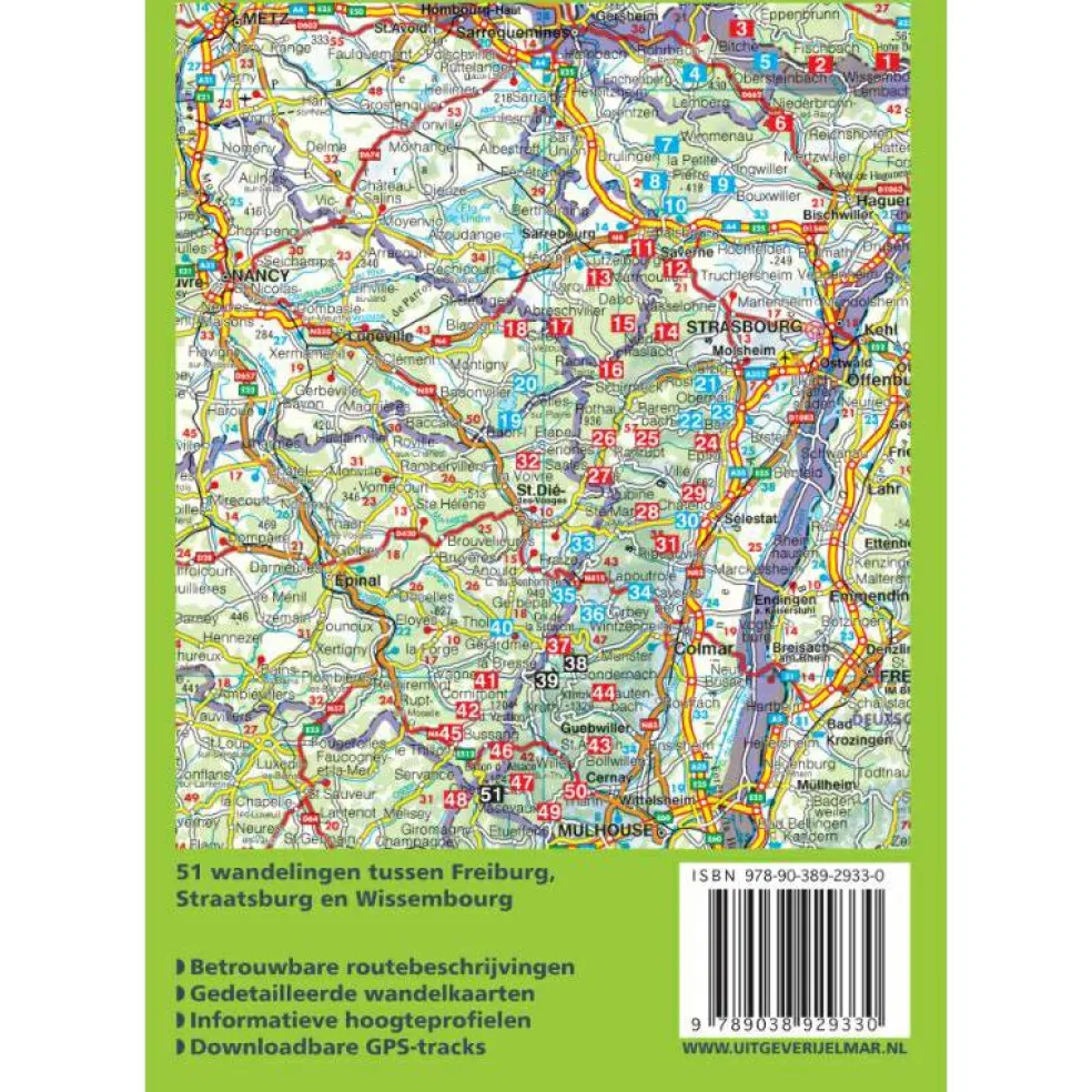 Rother Vogezen wandelgids