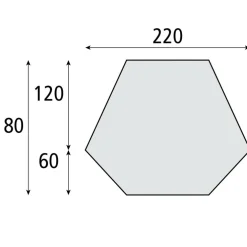 Safarica Hawaii 2.0 Quick-Up Shelter strandtent blue