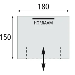Safarica Multi Cabin douchetent grey