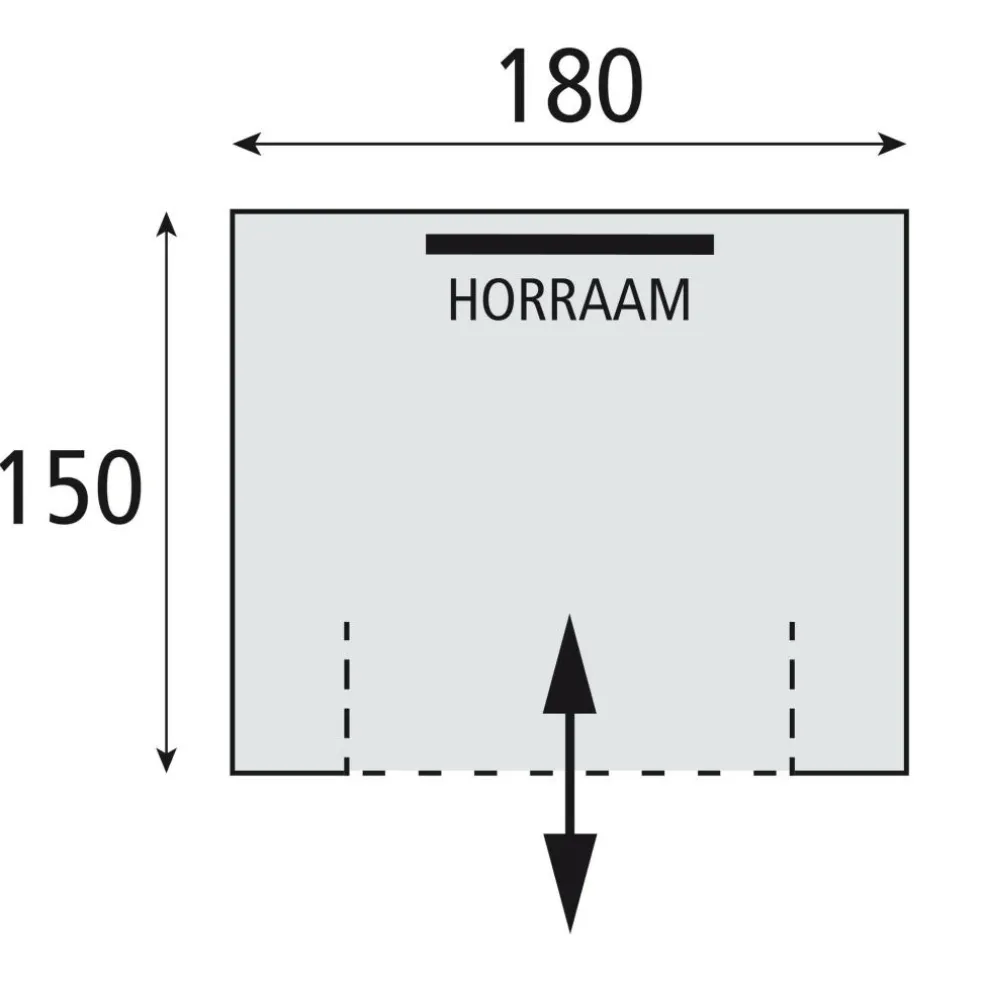 Safarica Multi Cabin douchetent grey