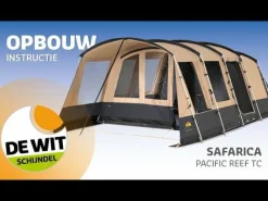 Safarica Pacific Reef 360 TC tunneltent beige