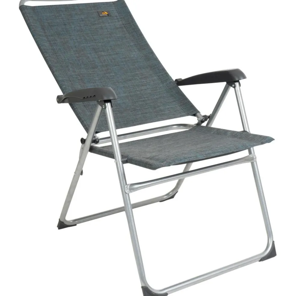 Safarica Predator campingstoel carbonica silver