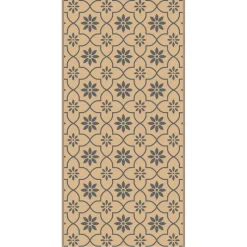 Safarica Safari beachmat 180 x 90 cm tiles grey beige