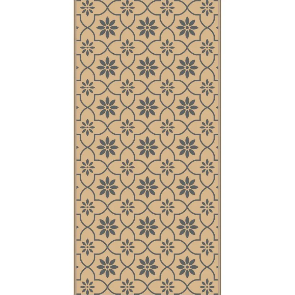 Safarica Safari beachmat 180 x 90 cm tiles grey beige