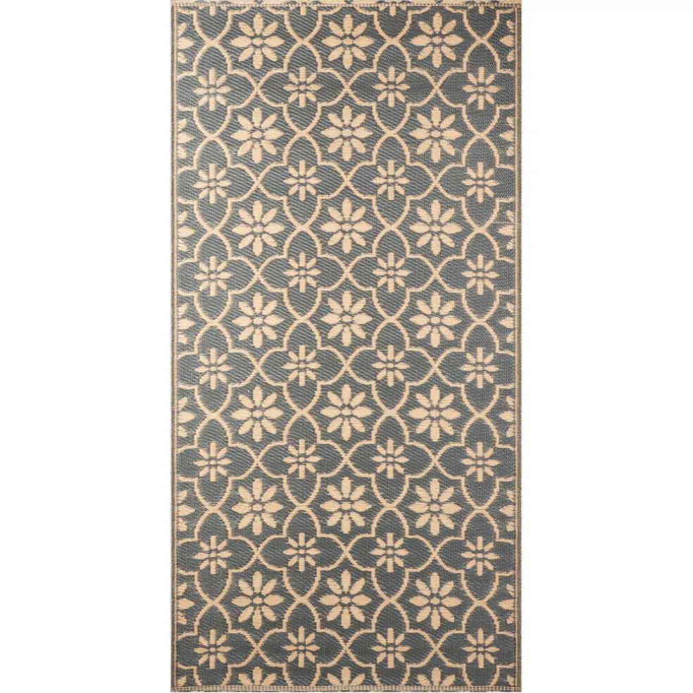 Safarica Safari beachmat 180 x 90 cm tiles grey beige