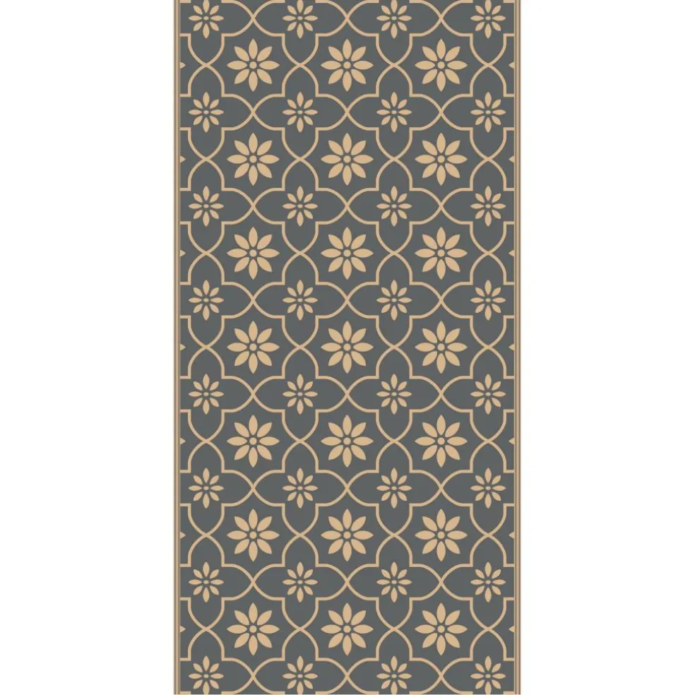 Safarica Safari beachmat 180 x 90 cm tiles grey beige