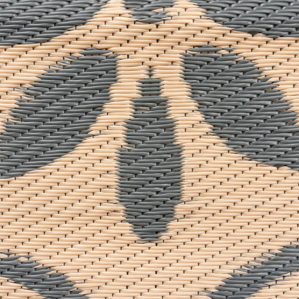 Safarica Safari beachmat 180 x 90 cm tiles grey beige