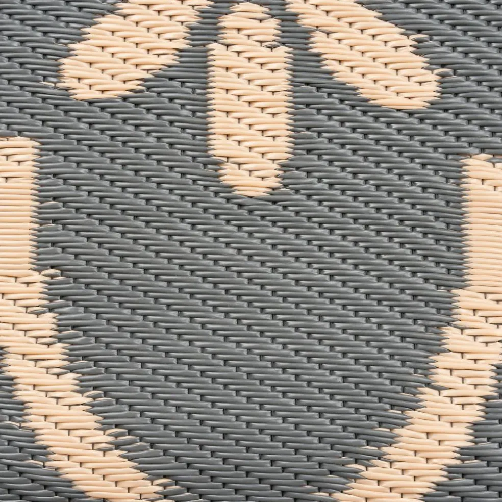 Safarica Safari beachmat 180 x 90 cm tiles grey beige