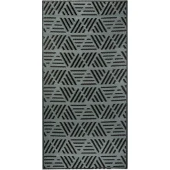 Safarica Safari beachmat 180 x 90 cm lacrimal black grey