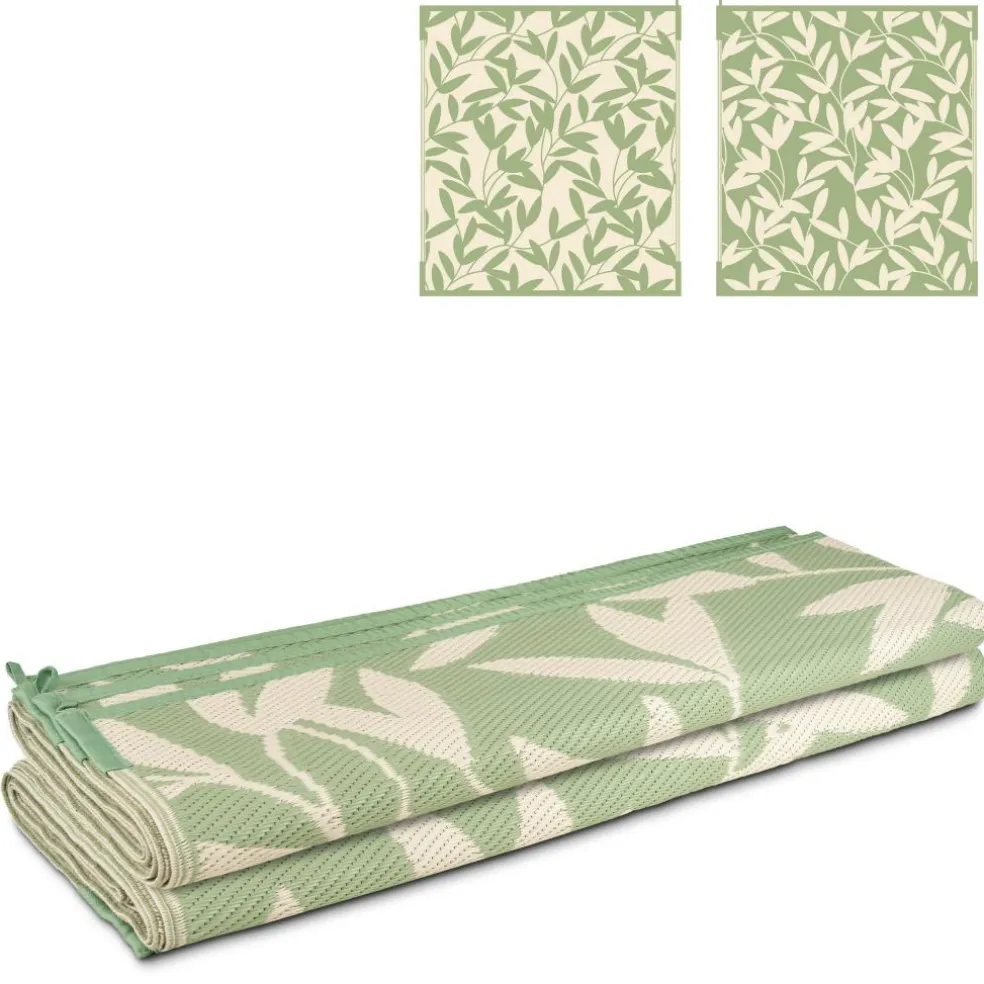 Safarica Safarimat buitenkleed 270 x 300 cm branches green beige