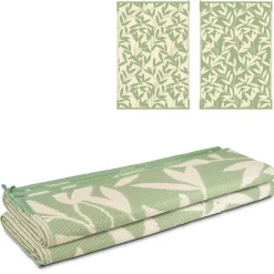 Safarica Safarimat buitenkleed 270 x 400 cm branches green beige
