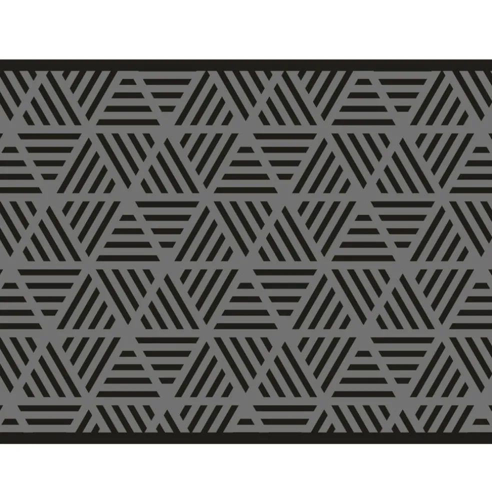 Safarica Safarimat buitenkleed 270 x 200 cm lacrimal black grey