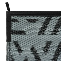 Safarica Safarimat buitenkleed 270 x 500 cm lacrimal black grey