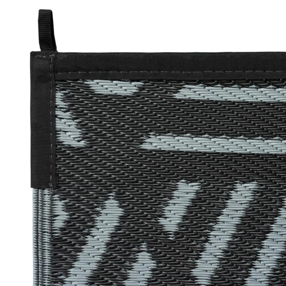 Safarica Safarimat buitenkleed 270 x 400 cm lacrimal black grey