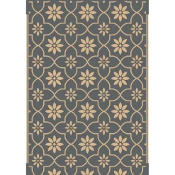 Safarica Safarimat buitenkleed 270 x 400 cm tiles grey beige