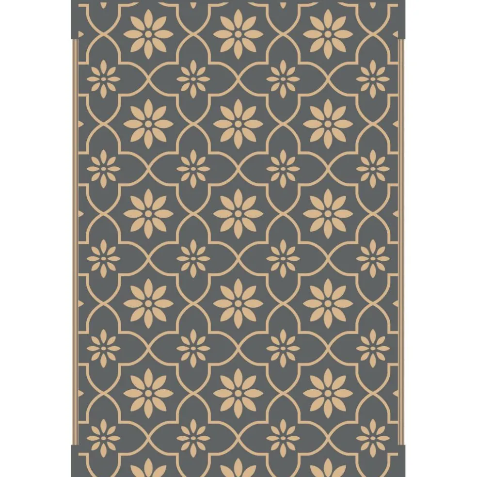 Safarica Safarimat buitenkleed 270 x 400 cm tiles grey beige